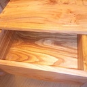 Table de chevet rustique