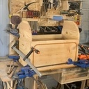 Coffre à jouets type coffre pirate