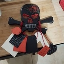 Carte de départ tête de mort