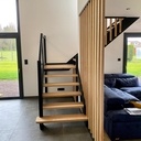 Escalier 1/4 tournant