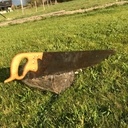 Restauration d'une grande scie