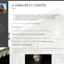 Théâtre de verdure, charpente en bois ronds