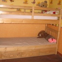 Lits superposés enfants