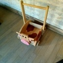 Birgule, la Montbéliarde trotteuse