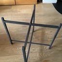 Petite table bois métal