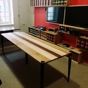 Table de réunion et de visioconférence