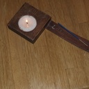 Bougeoir et porte encens 2en1