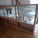 Bibliothèque vitrine