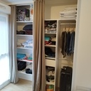 Penderie en mélaminé