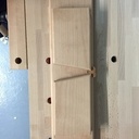 Banc de meditation simple en Hêtre et inclinable.