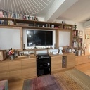 Aménagement mural TV/Hifi/Bibliothèque