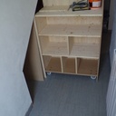 Rangement sous escalier