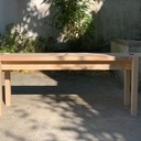 Banc d'inspiration japonaise