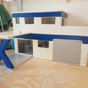 Garage motos pour Playmobils