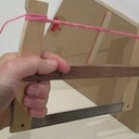 Petite scie à cadre jouet !