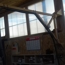 Potence pour aspiration et électricité