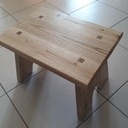 Petit banc en châtaignier