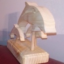 Maman  Dauphin et ses petits