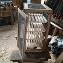 Garde manger ou séchoir en récup pour initiation