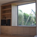 Bibliotheque avec assise