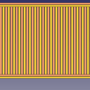 Vue de dessous (lit fermé)