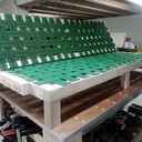 Un canapé en Chevrons