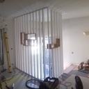 Claustra pin en chêne