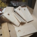 6 x Nichoirs pour les mésanges