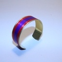 Nouveaux bijoux en laiton er marqueterie de paille