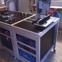 Meuble de mortaiseuse Hêtre et CP bakélisé