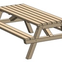 TABLE PIC NIC MELEZE