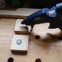 Là je fait des cales de serrage magnétique