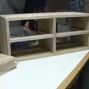 Meuble de rangement dans l'atelier