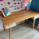 Bureau en chêne massif