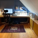 Bureau d'angle sous combles