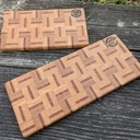 Planchettes apéro en bois de bout