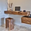 Bureau et caisson en console