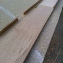 Nez de cloison en chêne lamellé-collé