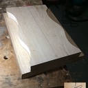 Banc extérieur en Châtaignier