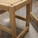 Table haute à rallonge