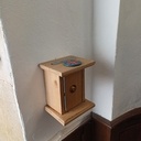 Tronc en chêne pour petite chapelle