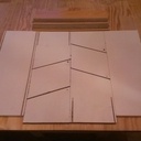 Meuble tv-hifi - chêne/blanc