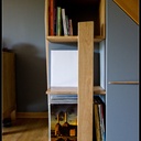 vu de l'étagère, avec montant de soutien