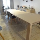 Réalisation d'une table extensible