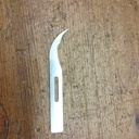 La "pointe" est faite à partir d'une même lame