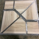 Table basse Frêne et Métal