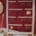 Une collection de boucles d'oreilles