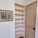 Etagère sur crémaillère bois