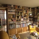 Bibliotheque en massif