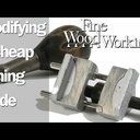 Amélioration du guide d'affûtage type éclipse